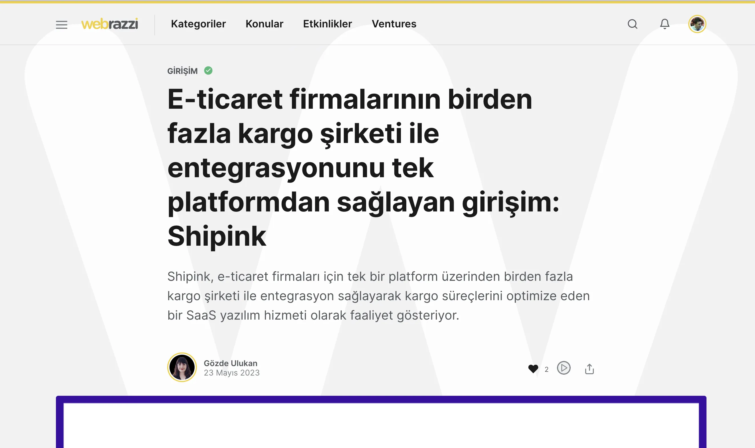 E-ticaret firmalarının birden fazla kargo şirketi ile entegrasyonunu tek platformdan sağlayan girişim: Shipink